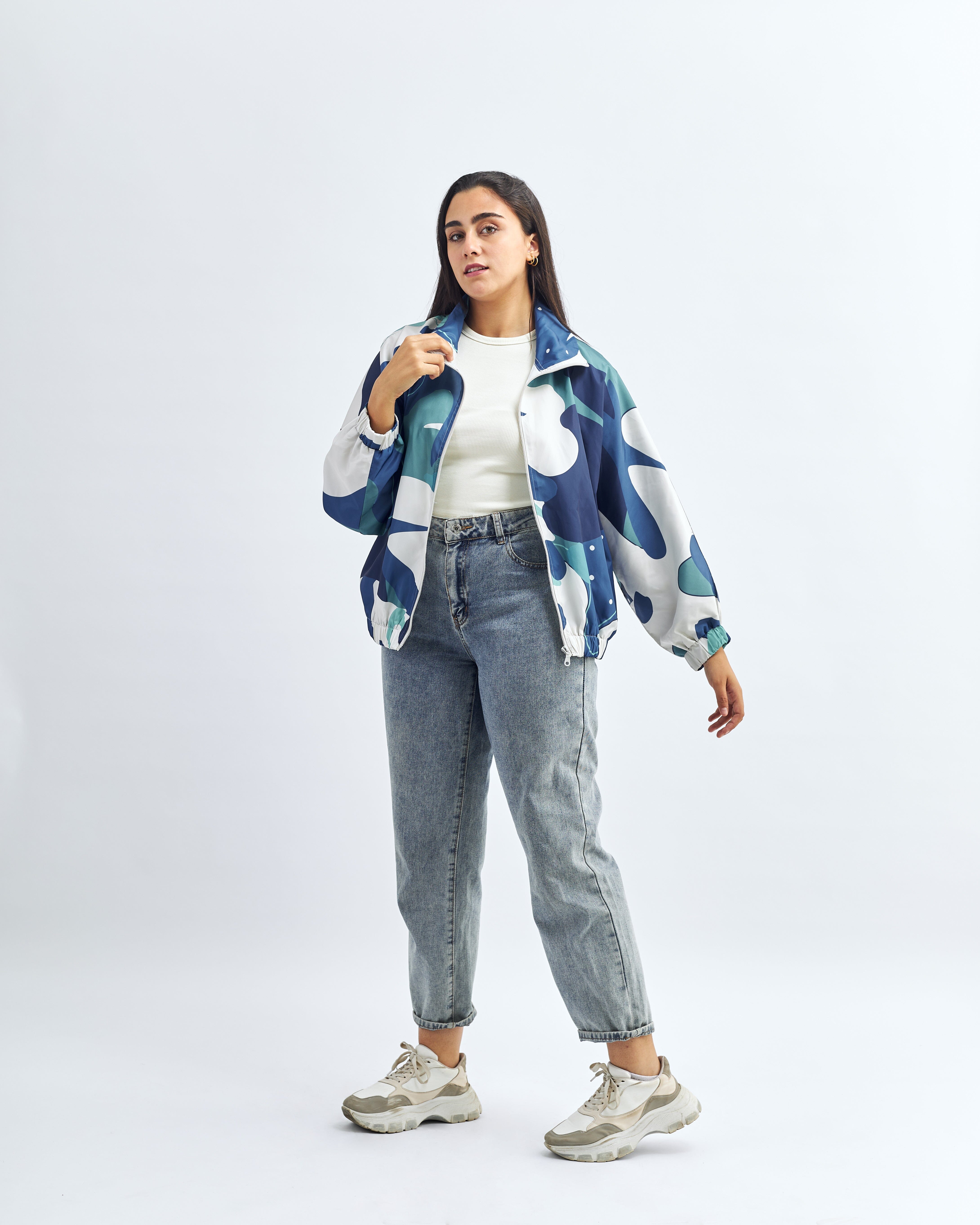 Aqua - Wind Breaker Jacket TheMakeovr 