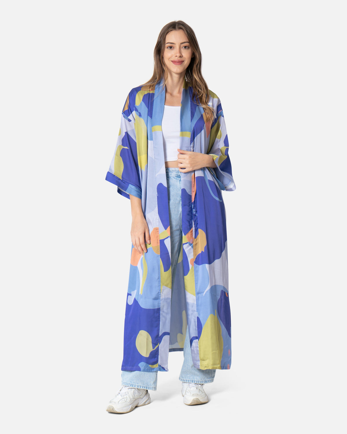 Berry - Satin Kimono Satin Kimonos TheMakeovr 