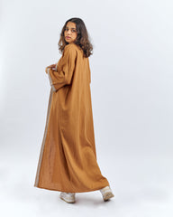 Camel - Linen Blend Kimono Linen Blend Kimonos TheMakeovr 