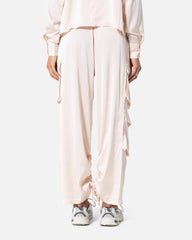 Champagne - Satin Cargo Pants TheMakeovr 