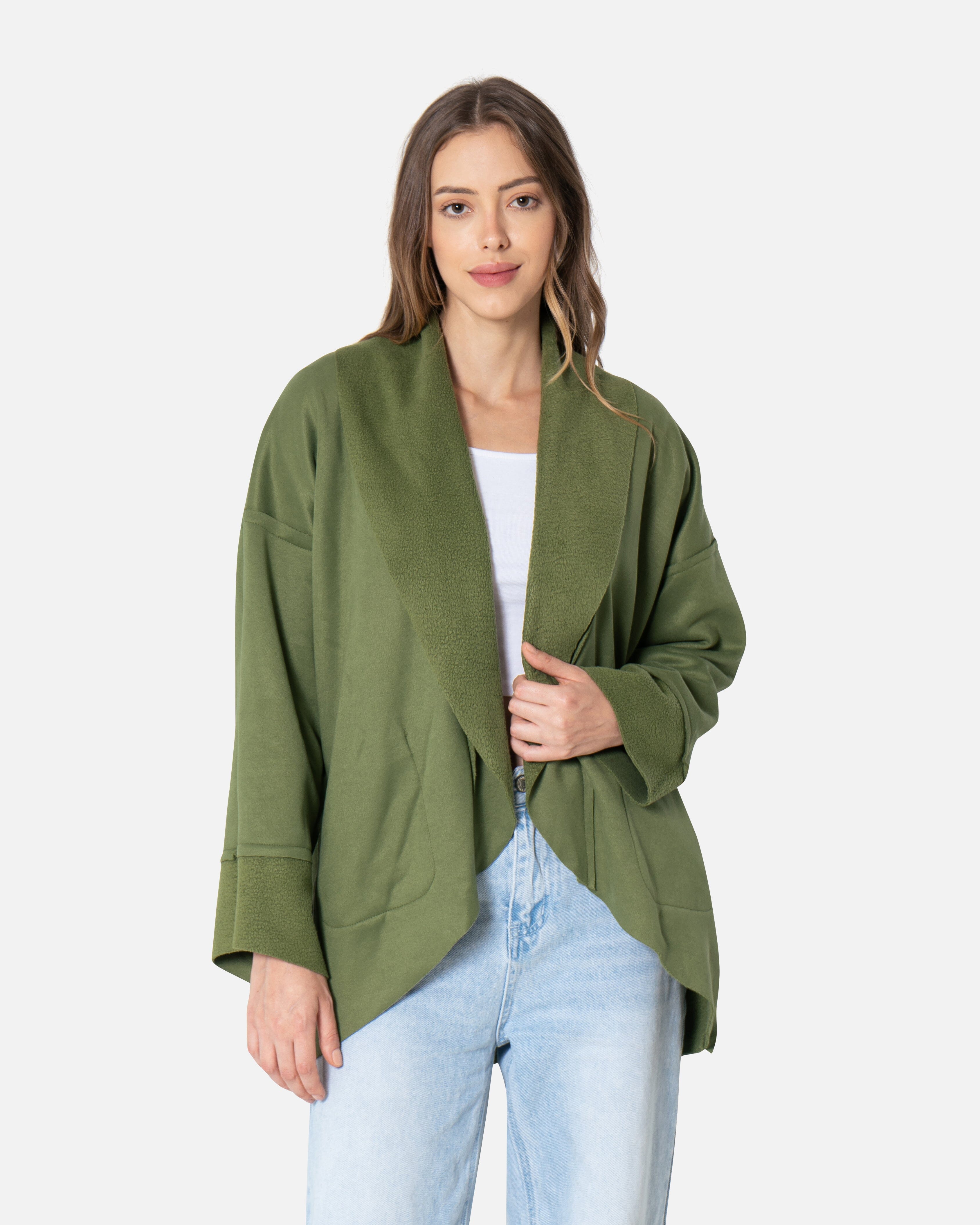 Olive - Oversized Cardigan Oversized Cardigan TheMakeovr 