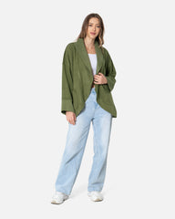 Olive - Oversized Cardigan Oversized Cardigan TheMakeovr 