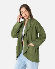 Olive - Oversized Cardigan Oversized Cardigan TheMakeovr 