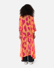 Pink Giraffe - Chiffon Kimono Kimono TheMakeovr 