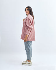 Powder - Corduroy Shirt Oversized Long Sleeve Shirt TheMakeovr 