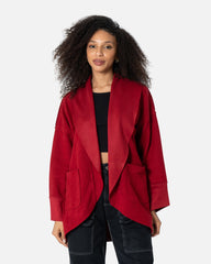 Red - Oversized Cardigan Oversized Cardigan TheMakeovr 